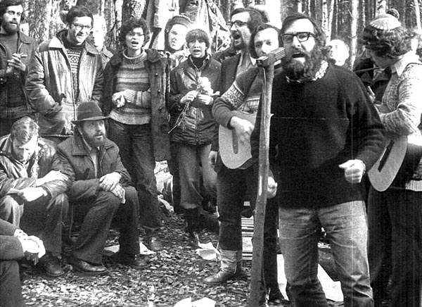 Фестиваль еврейской песни в подмосковном лесу, 1977 год